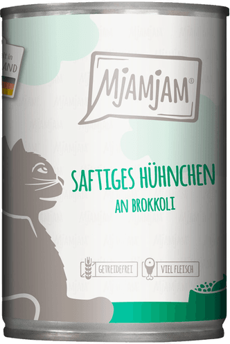 Mjamjam Kylling med Brokkoli 24 x 400 g