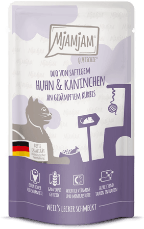 Mjamjam Quetschie Kylling & Kanin