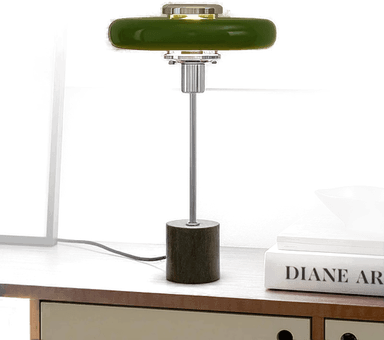 Lindby Branford bordlampe, grønn