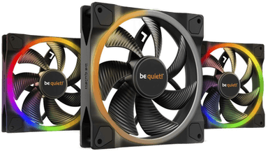 Be Quiet! Light Wings 140mm PWM 3-pk