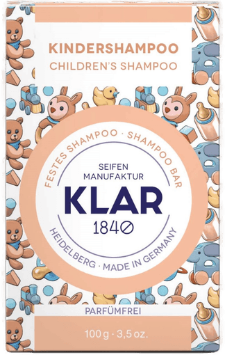 Klar Seifen Childrens Shampoo Bar 100 g