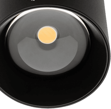 Lcd LED utendørs taklampe 5173, svart