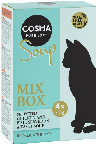 Cosma Soup Prøvepakke 4 x 40 g