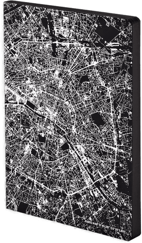 Nuuna Notebook Graphic Traveller - Nightflight Paris