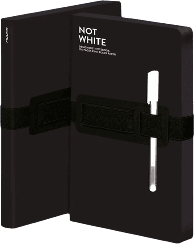 Nuuna Notebook Not White L Light - Black