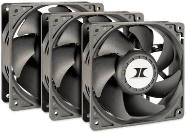 Intertech IPC Viftepakke 120mm 3 stk