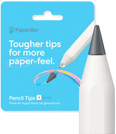 Paperlike Apple Pencil Spisser - 4 stk