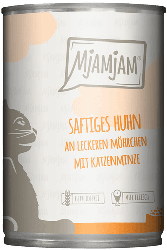 Mjamjam Kylling med Gulrøtter 6 x 400 g