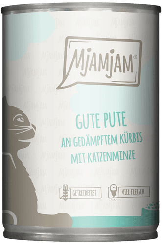 Mjamjam kalkun med gresskar 6 x 400 g