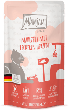 Mjamjam Quetschie Hjerter 12 x 125 g