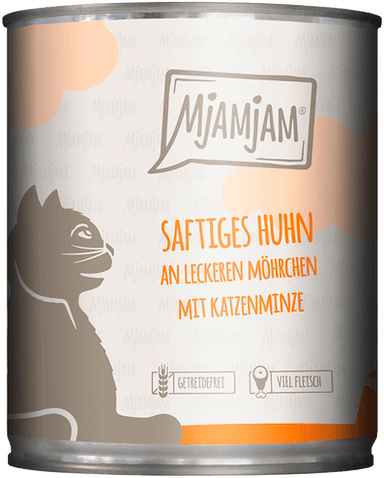 Mjamjam 6 x 800 g Kylling med Gulrøtter