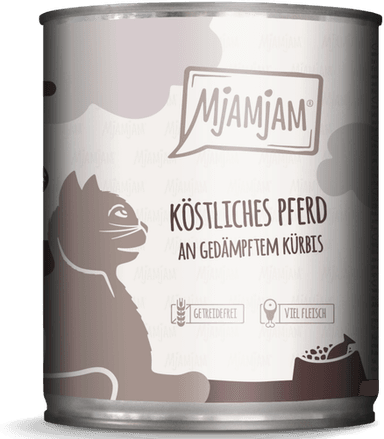 Mjamjam 6 x 800 g Hest med Gresskar