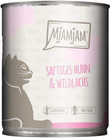 Mjamjam 6 x 800 g Kylling og Villaks