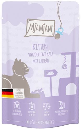 Mjamjam Quetschie Kitten 12 x 125 g