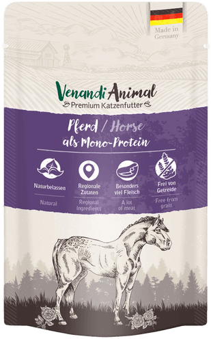 Venandi Animalsk monoprotein Hest 12 x 125 g