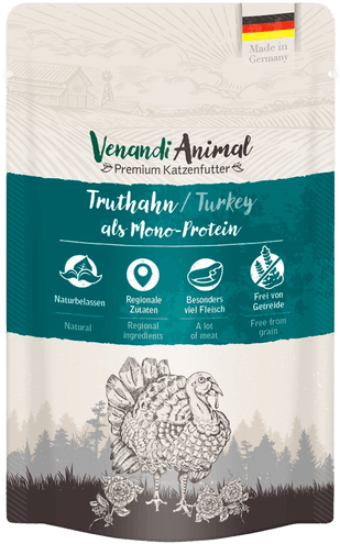 Venandi Animalsk monoprotein Tyrkia 12 x 125 g
