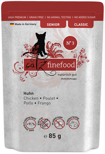 Catz Finefood Senior Kylling 16 x 85 g