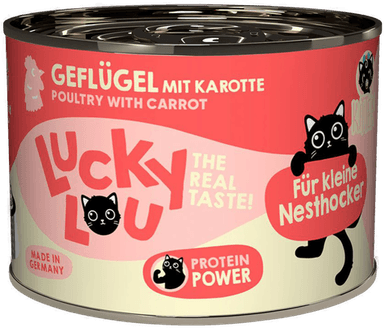 Lucky Lou Lifestage Kattunge Fjørfe 6 x 200 g