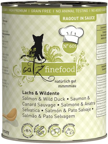 Catz Finefood Ragout Laks & villand 6 x 380 g