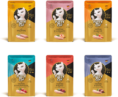 Kitty Cat filet i paté kylling 6 x 85 g