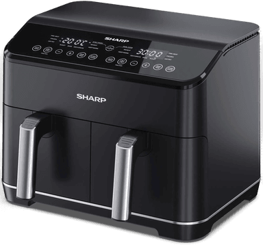 Sharp AF-GD82AE-B Dobbel Airfryer 2x4L
