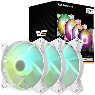 Darkflash C6 PC-vifte 3-pakning 120mm