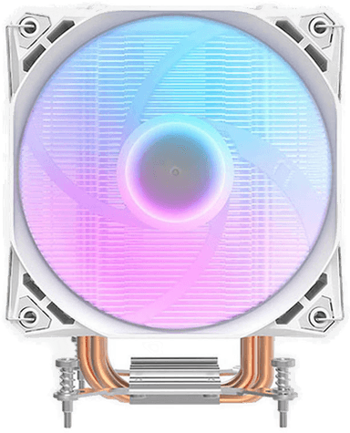 Darkflash S11 PRO CPU-kjøler ARGB Hvit