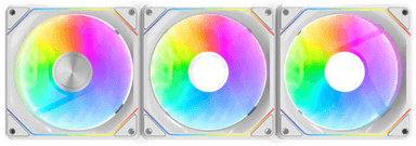 Darkflash Gauss G24 120mm vifte - Hvit