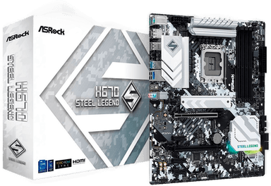 ASRock H670 Steel Legend ATX hovedkort