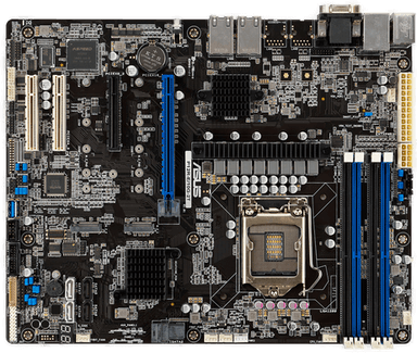 Asus P12R-E hovedkort ATX