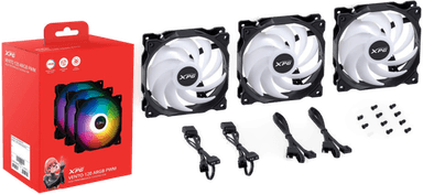 XPG VENTO 120 ARGB PWM 3-pakning
