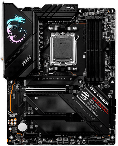 MSI MPG B650 CARBON WiFi AM5 Hovedkort