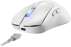 Asus ROG Keris II Ace Trådløs Gamingmus - Hvit