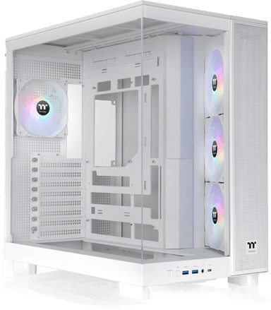 Thermaltake View 380 XL TG ARGB Hvit