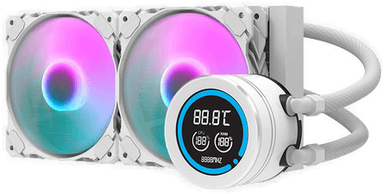 Darkflash DN-D240 CPU Vannkjøler RGB Hvit