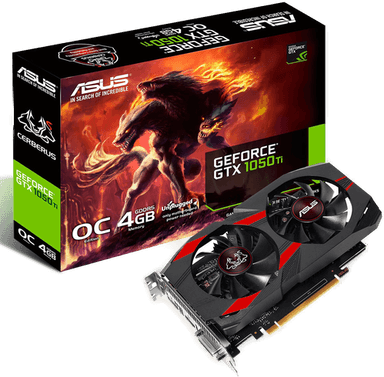 Asus GeForce GTX 1050 Ti 4GB