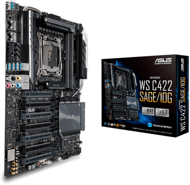 Asus WS C422 SAGE/10G hovedkort