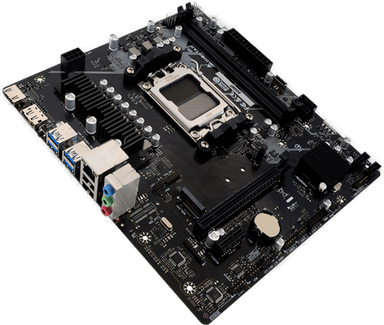 Biostar B650MT Hovedkort, AMD AM5, DDR5