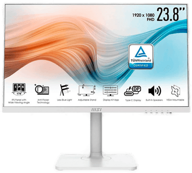 MSI Modern MD241PWDE 23,8" LED-skjerm