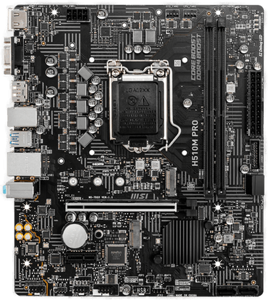 MSI H510M PRO Micro-ATX hovedkort