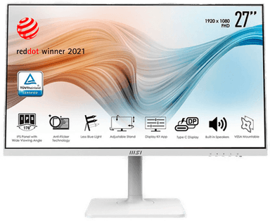 MSI Modern 27tm 27" FHD IPS-skjerm