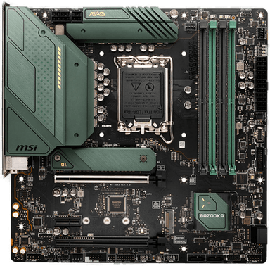 MSI B660M Bazooka Hovedkort