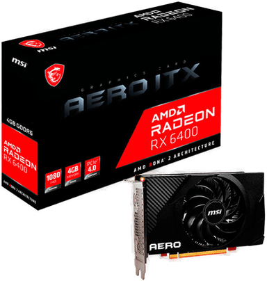 MSI Radeon RX 6400 4GB GDDR6