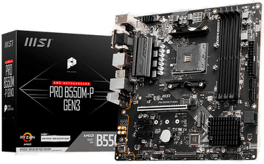 MSI Pro B550M-P Hovedkort