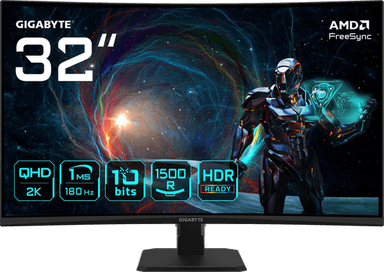 Gigabyte GS32QCA 31,5" Gaming Skjerm
