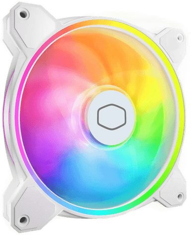 Cooler Master MasterFan MF140 Halo 140mm Hvit
