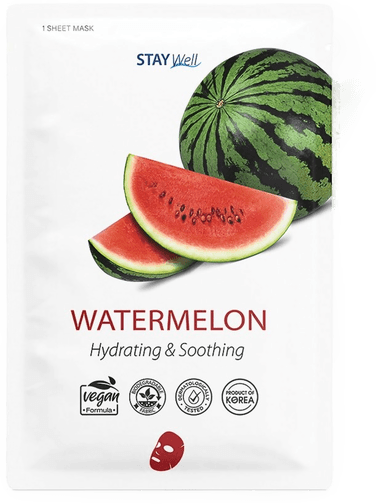 Stay Well Vegan Sheet Mask Watermelon 20 g