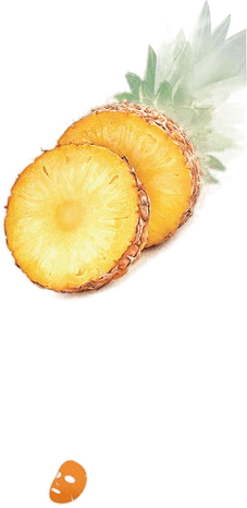 Stay Well Vegan Sheet Mask Pineapple 20 g