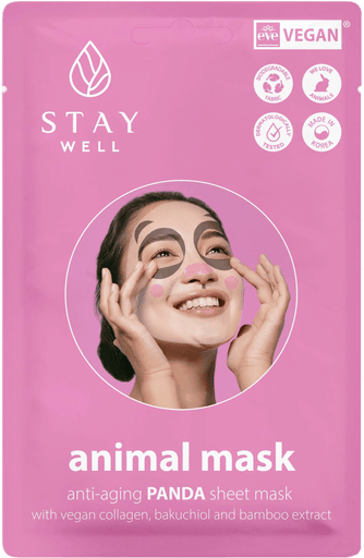 Stay Well Animal Mask Panda