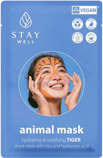 Stay Well Animal Mask Tiger